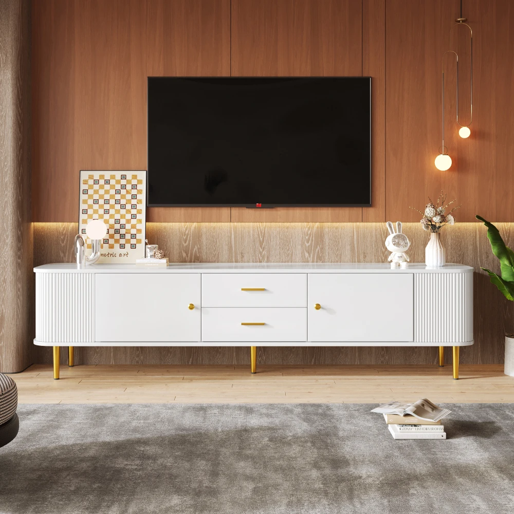 StayPlay Runaway TV-meubel – Goud – Serie 2