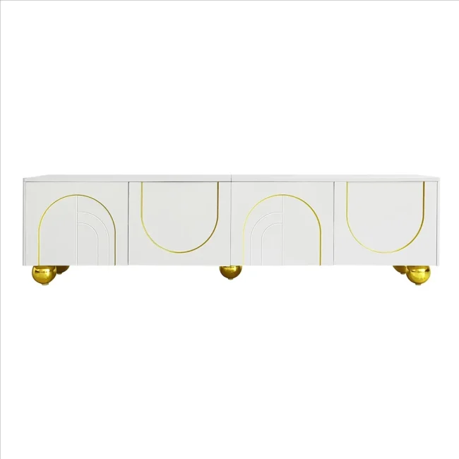 StayPlay Runaway TV-meubel – Goud – Serie 3