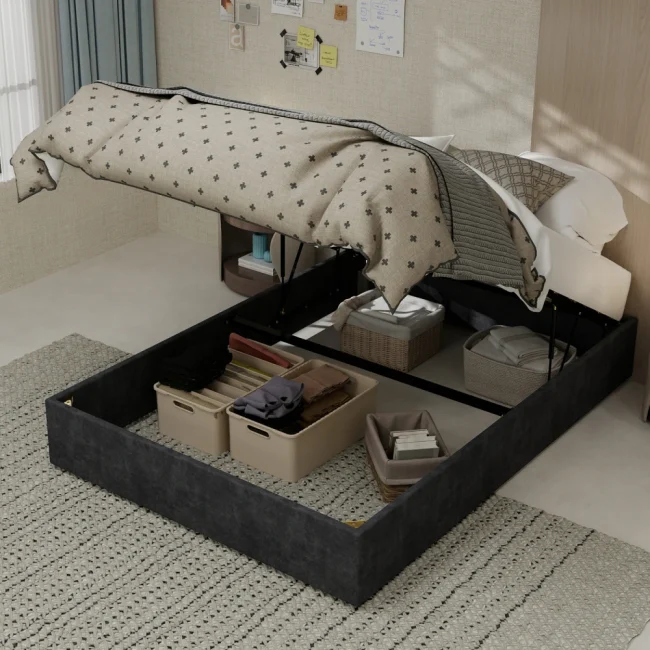 StayPlay Runaway Bedframe – Fluweel