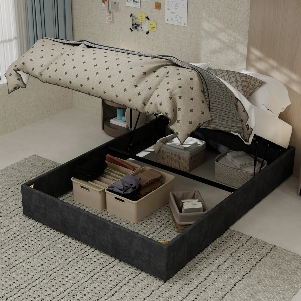 StayPlay Runaway Bedframe – Fluweel
