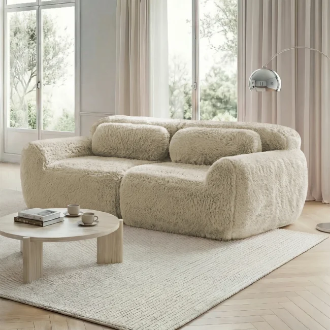 StayPlay Runaway Modulaire Bank – Grijs met antislip onderkant, los kussen inbegrepen en modulair ontwerp