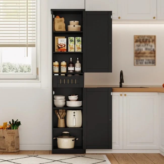 StayPlay Runaway Buffetkast 170×40×30cm met 1 laden, 2 deuren en verstelbare planken