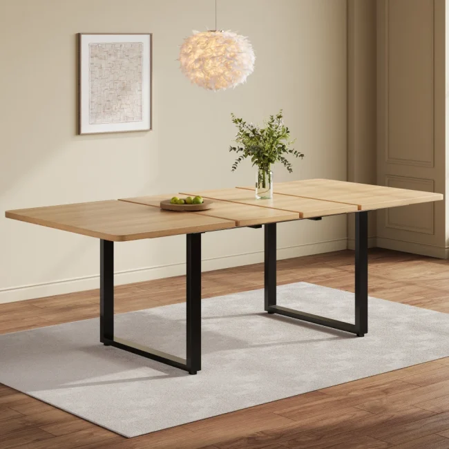 StayPlay Runaway Eettafel 140/180/200cm – Metaal met geschikt voor 1-0 personen