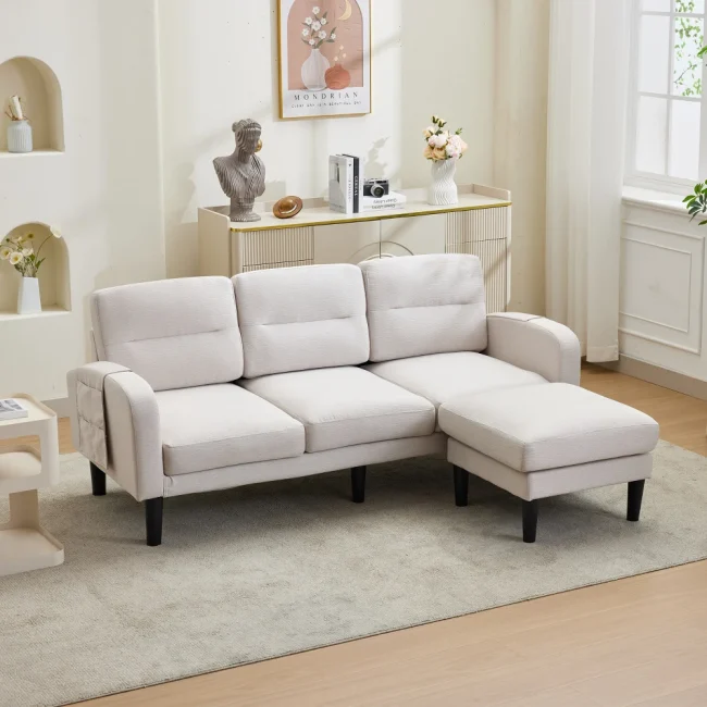 StayPlay Runaway Fauteuil 3-zits 204x136x80cm met opbergruimte