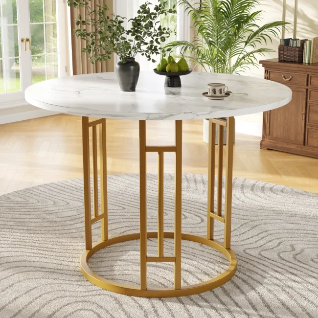 StayPlay Runaway Ronde Eettafel 80×80×76cm – MDF met geschikt voor 4 personen