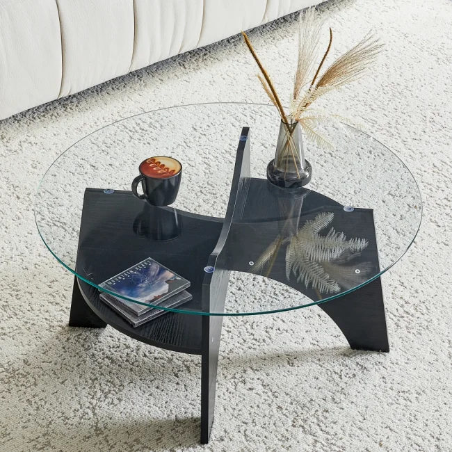 StayPlay Runaway Bijzettafel – MDF Zwart – Serie 2