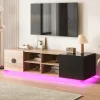 StayPlay Runaway TV-meubel – Hout Zwart – Serie 4