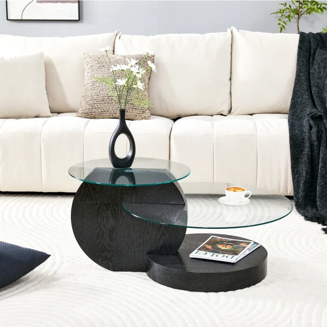 StayPlay Runaway Salontafel – MDF Zwart