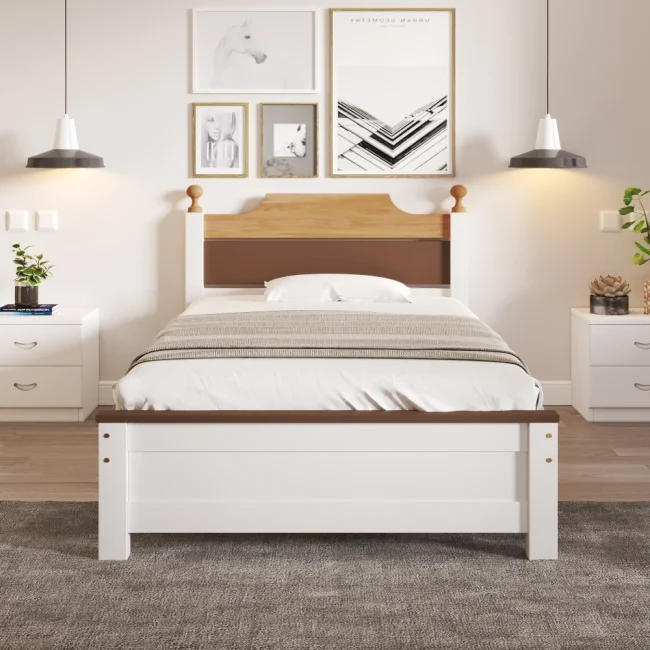 StayPlay Runaway Eenpersoonsbed – Massief Hout