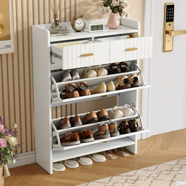 StayPlay Runaway Schoenenkast 75x24x108,5cm met 2 laden