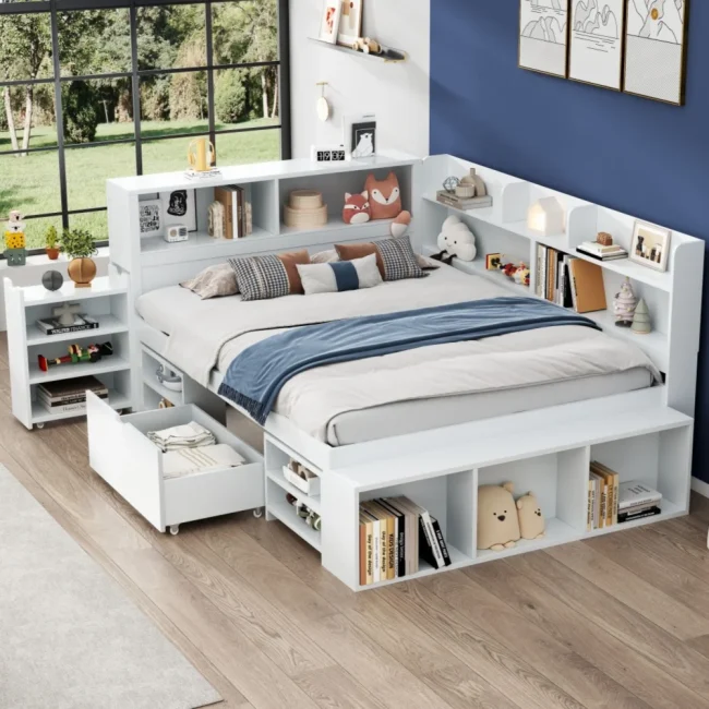 StayPlay Runaway Kinderbedje met opbergruimte