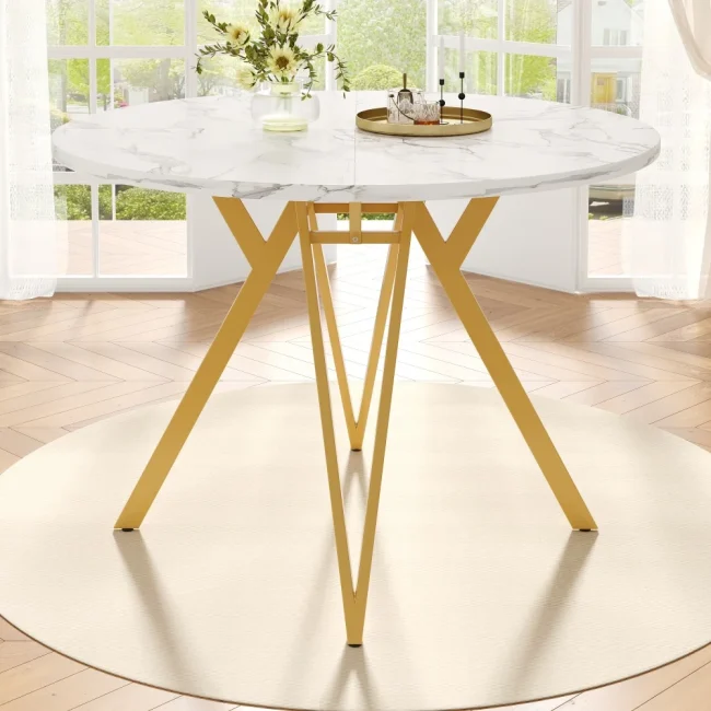 StayPlay Runaway Ronde Salontafel 100x100x76cm – MDF