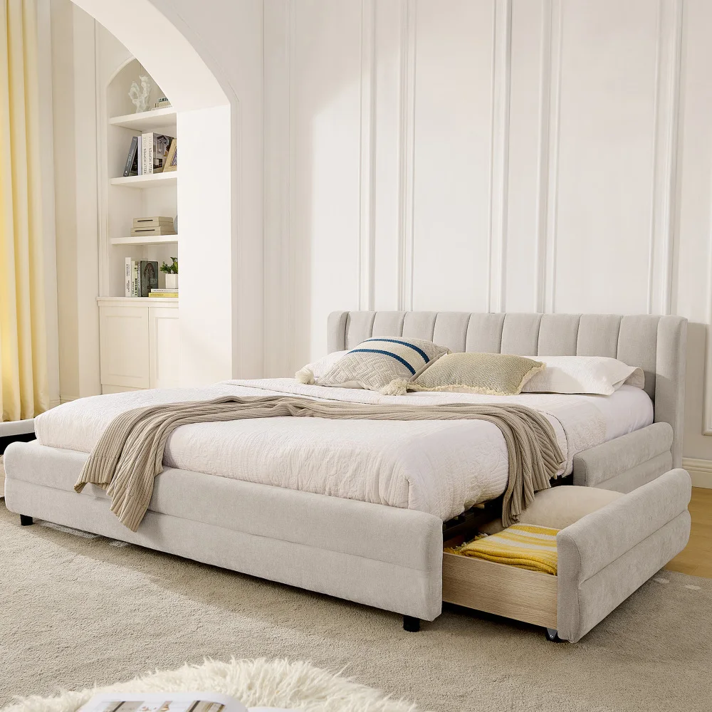 StayPlay Runaway Kinderbed met USB-oplaadpoort en Opbergruimte