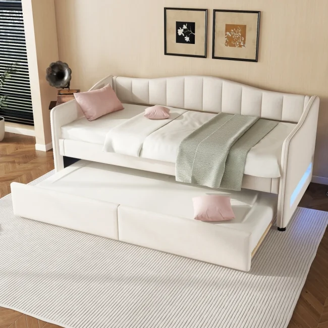 StayPlay Runaway Slaapbank 90x200cm – Linnen