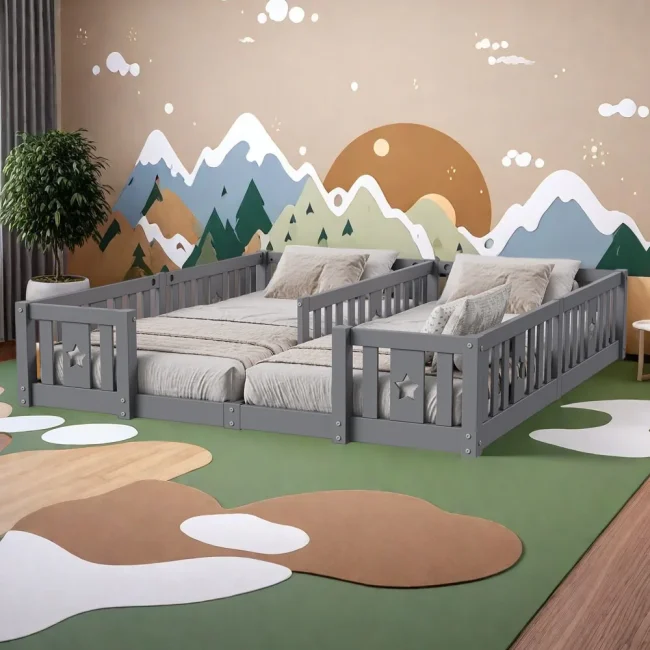 StayPlay Runaway Kinderbed – Wit – Serie 1