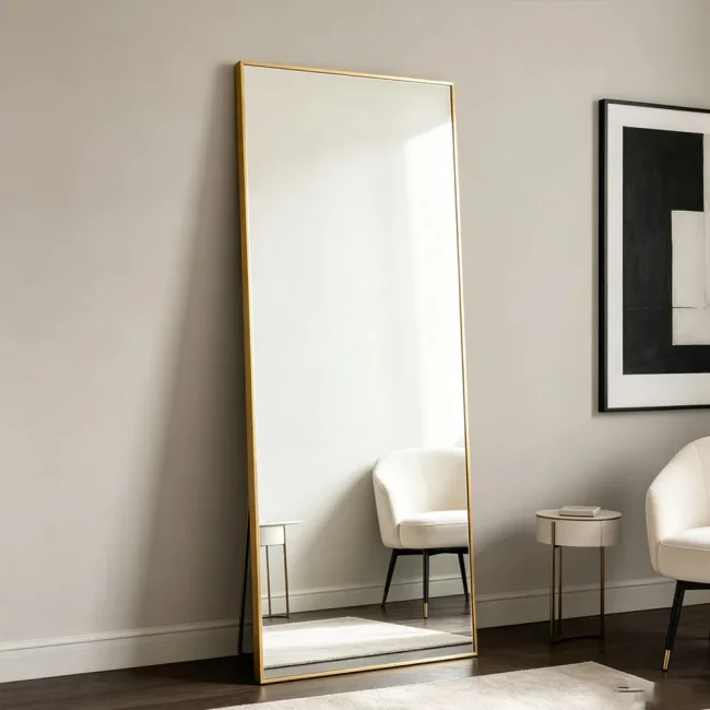 StayPlay Runaway Staande Spiegel 54x164cm – Wit