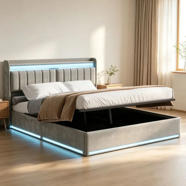 StayPlay Runaway Bed 160x200cm – Wit – Serie 2