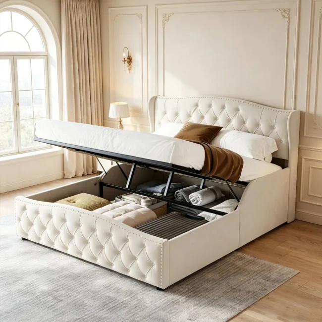 StayPlay Runaway Bed 140x200cm – Wit – Serie 3