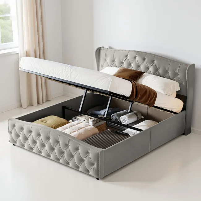 StayPlay Runaway Kinderbed 140x200cm – Wit – Serie 1