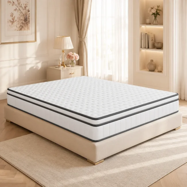 StayPlay Runaway Matras 140x200cm – Wit
