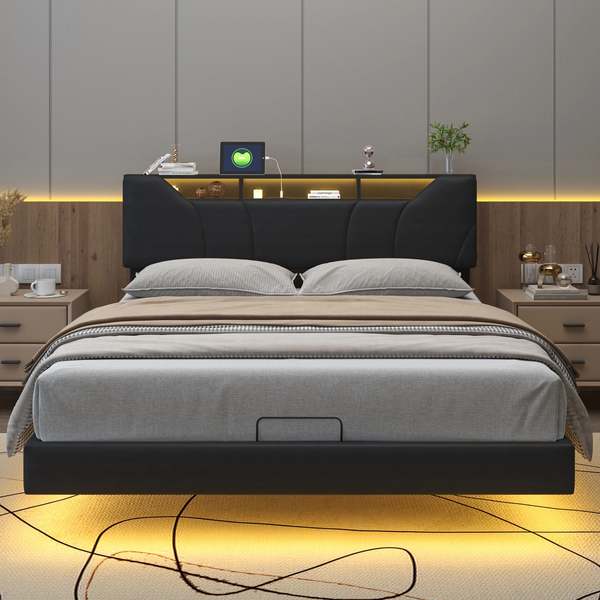 StayPlay Runaway Bed 140x200cm – Wit – Serie 5