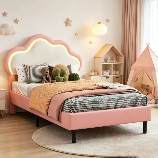 StayPlay Runaway Kinderbed 90x200cm – Wit – Serie 11