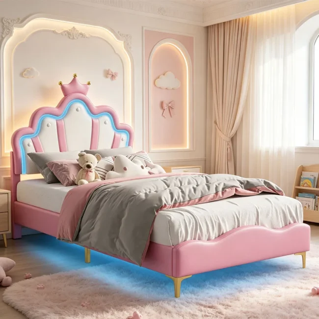 StayPlay Runaway Kinderbed 90x200cm – Wit – Serie 17