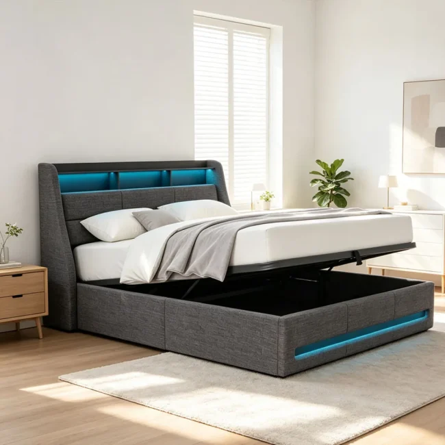 StayPlay Runaway Bed 160x200cm – Wit – Serie 8