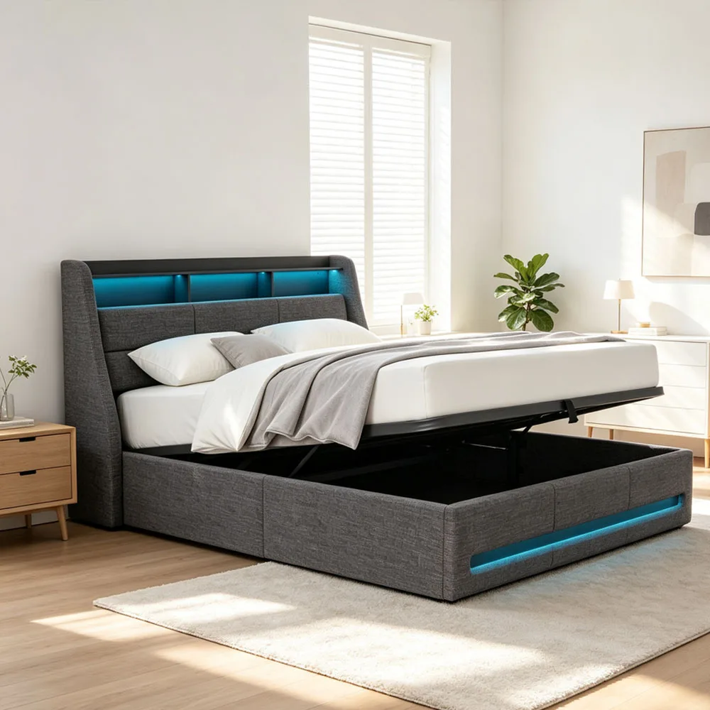 StayPlay Runaway Bed 160x200cm – Wit – Serie 8