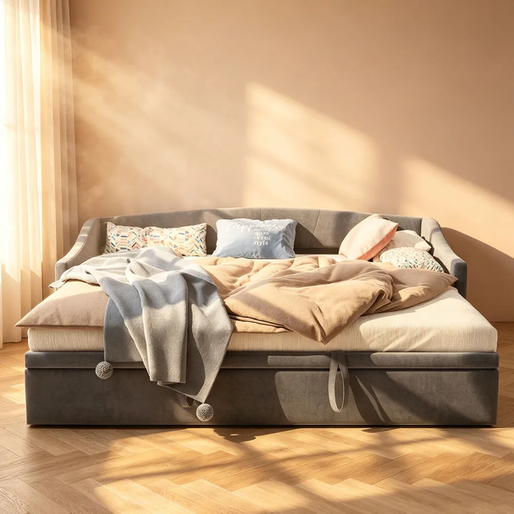StayPlay Runaway Bed 90/180x200cm – Wit