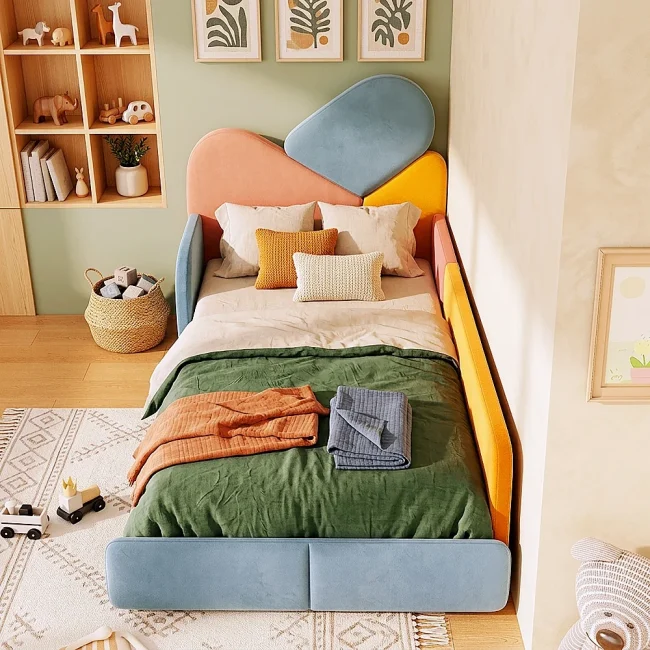 StayPlay Runaway Eenpersoonsbed 90x200CM met veiligheidsrand