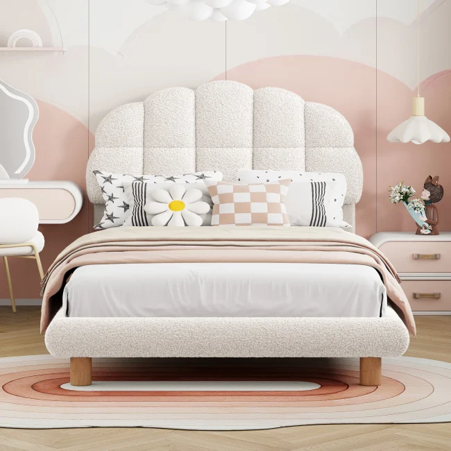 StayPlay Runaway Kinderbed 90x200cm – Hout Wit met lattenbodem