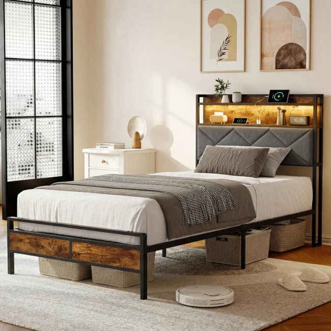 StayPlay Runaway Bedframe 90x200cm – Metaal met lattenbodem