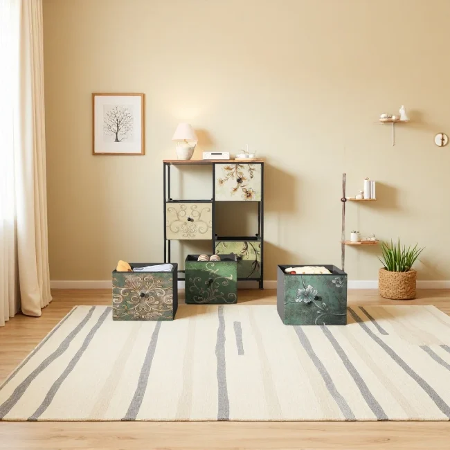 StayPlay Runaway Dressoir – Hout met 9 laden en LED-verlichting