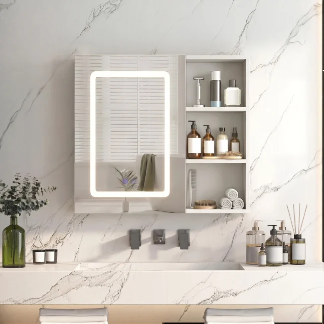 StayPlay Runaway Spiegelkast 60/60x70cm met verstelbare planken