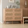 StayPlay Runaway Dressoir 100x34x73cm – Hout met 6 laden en anti-kantelmechanisme