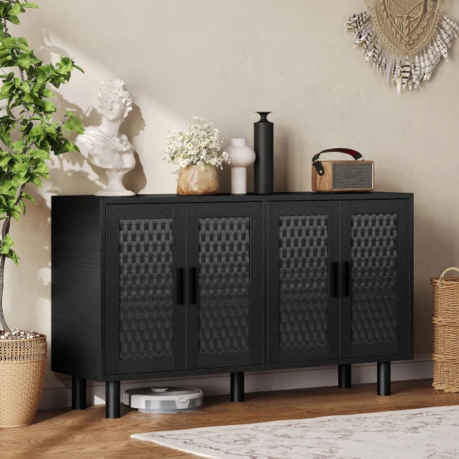 StayPlay Runaway Woonkamerkast 140x40x80cm met anti-kantelmechanisme en verstelbare planken