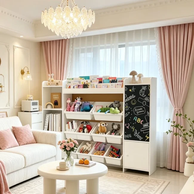 StayPlay Runaway Boekenkast – Wit met 2 deuren