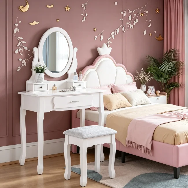 StayPlay Runaway Kaptafel/Bureau met laden