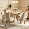 StayPlay Runaway Eetkamerstoel – Fluweel Beige – Serie 2