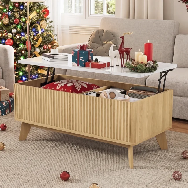 StayPlay Runaway Ronde Salontafel – Hout