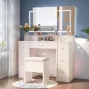 StayPlay Runaway Kaptafel met LED-verlichting en opbergruimte