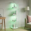 StayPlay Runaway Vitrinekast – Glas Zwart met LED-verlichting en gehard glas – Serie 2