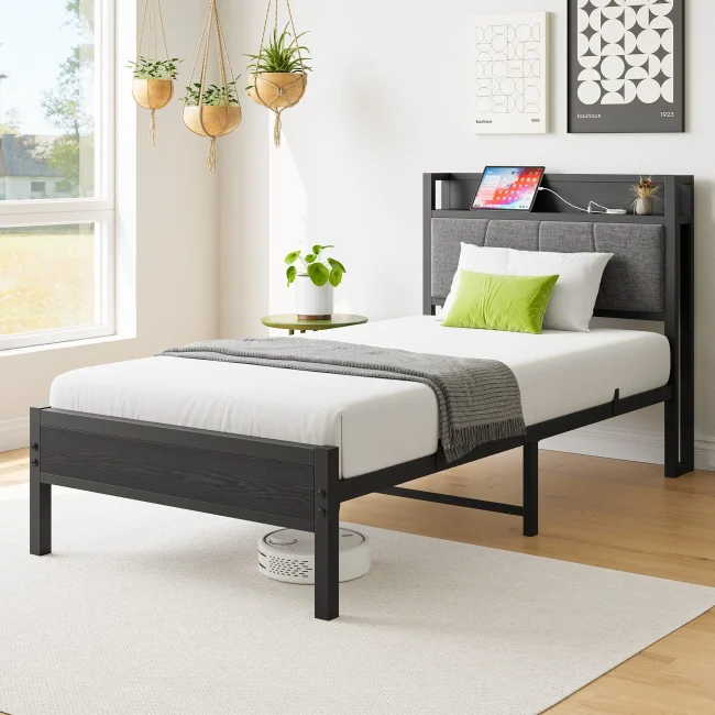 StayPlay Runaway Kinderbed – Metalen met opbergruimte