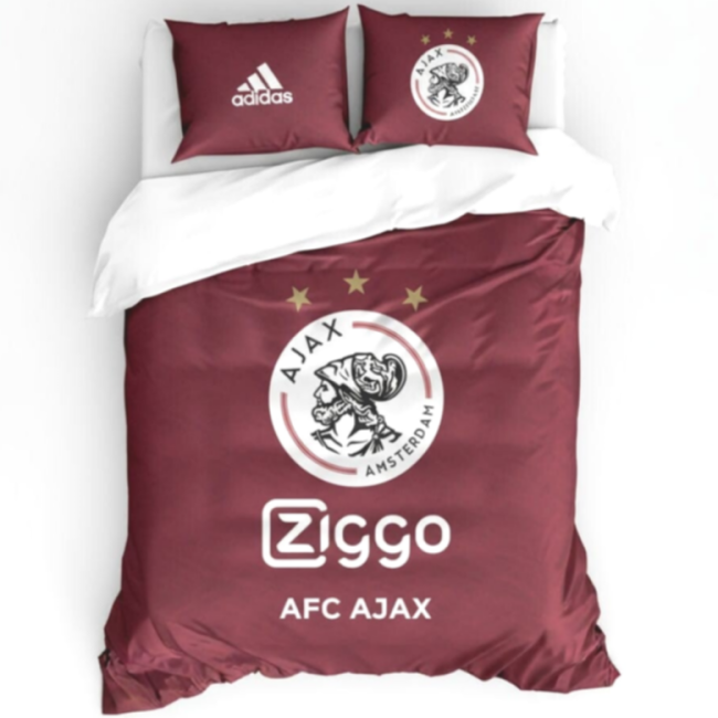StayPlay Runaway Ajax Dekbedovertrek met Kussensloop – Voetbal Beddengoed