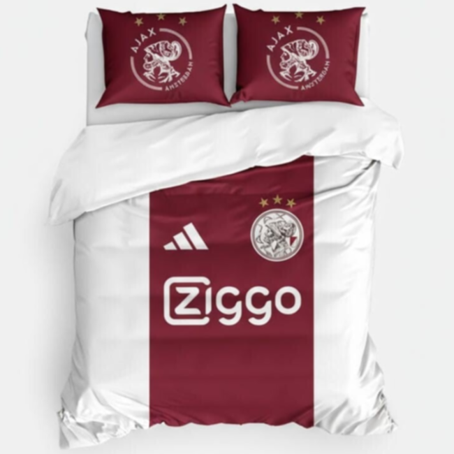 StayPlay Runaway Ajax Dekbedovertrek met Kussensloop – Voetbal Beddengoed