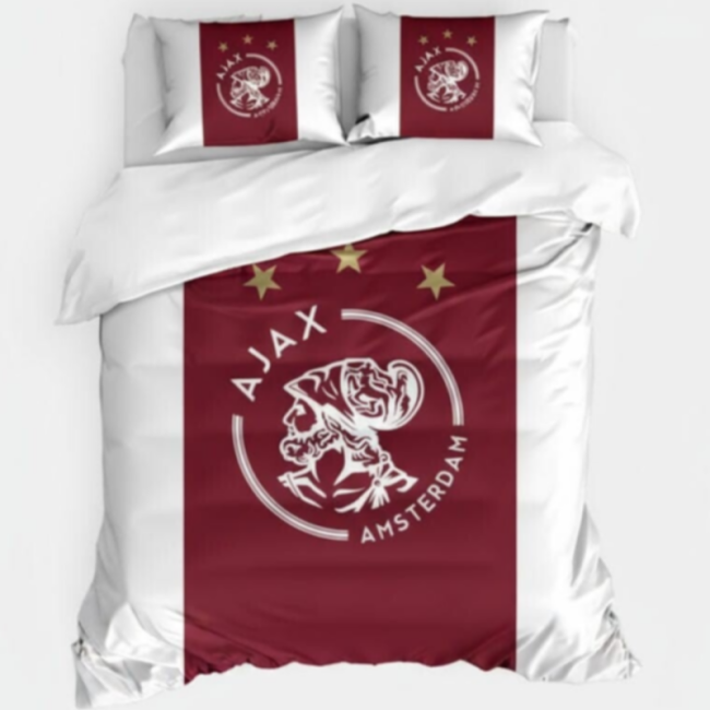 StayPlay Runaway Ajax Dekbedovertrek met Kussensloop – Voetbal Beddengoed