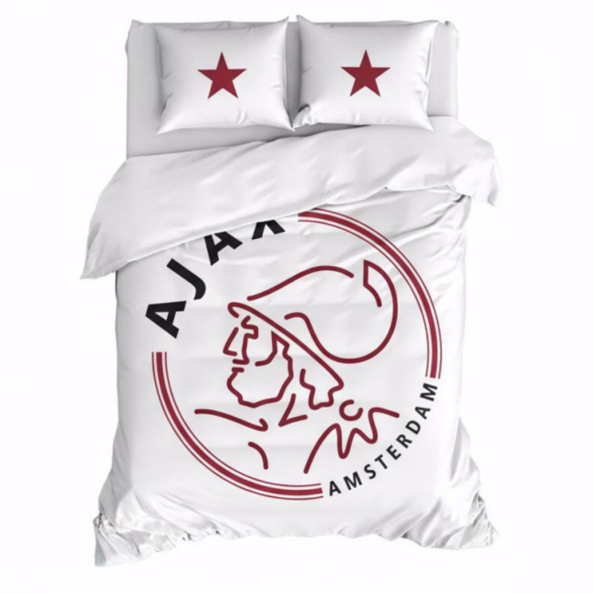 StayPlay Runaway Ajax | Voetbal Dekbedovertrek – Inclusief Kussensloop(en)