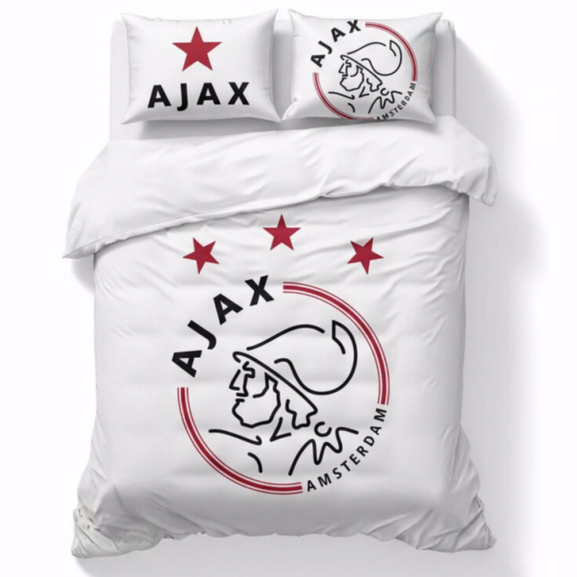 StayPlay Runaway Ajax | Voetbal Dekbedovertrek – Inclusief Kussensloop(en)