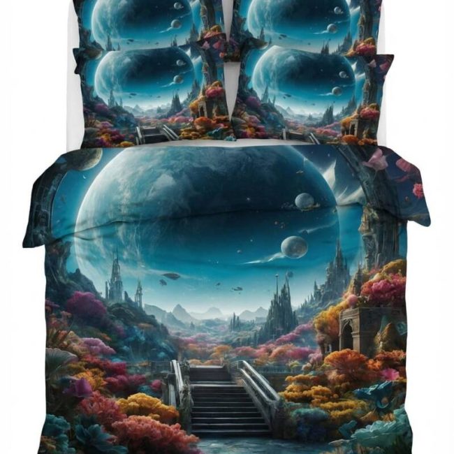 StayPlay Runaway 🌙 Celestial Bloom™✨ Dekbedovertrek – Incl. Kussenslopen